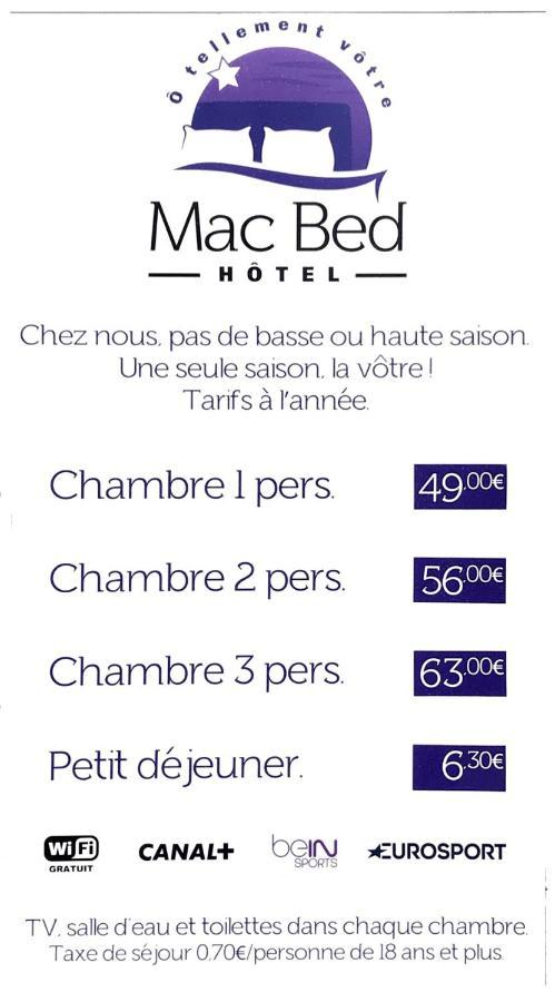 Hotel Mac Bed Poitiers Exteriér fotografie